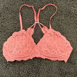 Aerie lace Halter wireless push-up
